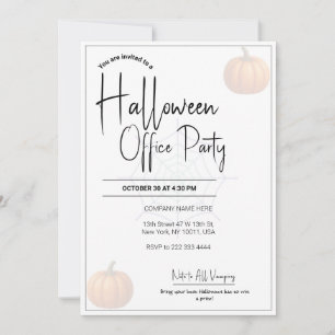 Office Halloween Invitations & Invitation Template