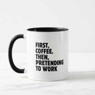Office humour, Gift for coworker, Funny office gif Mug