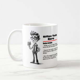 Office Humour Tech Guru Coffee Mug 2