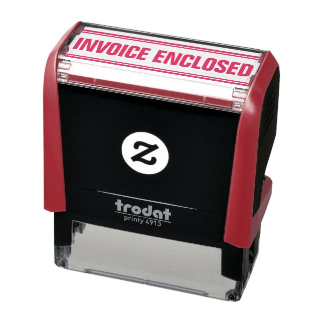 OFFICE INVOICE ENCLOSED SELF-INKING STAMP (Product)