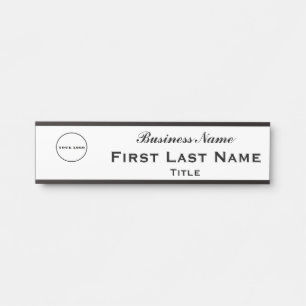 Office Logo Business Hanging Door Sign Name Plate
