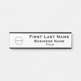 Office Logo Business Hanging Door Sign Name Plate