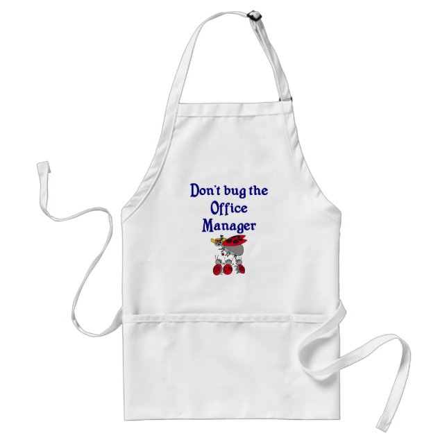 Office Manager or Boss Apron (Front)