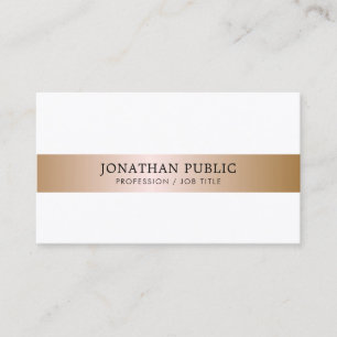 Office Modern Stylish Director Manager Luxury Business Card