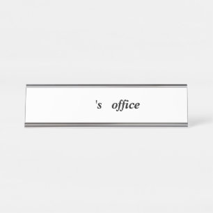 office Name Plates