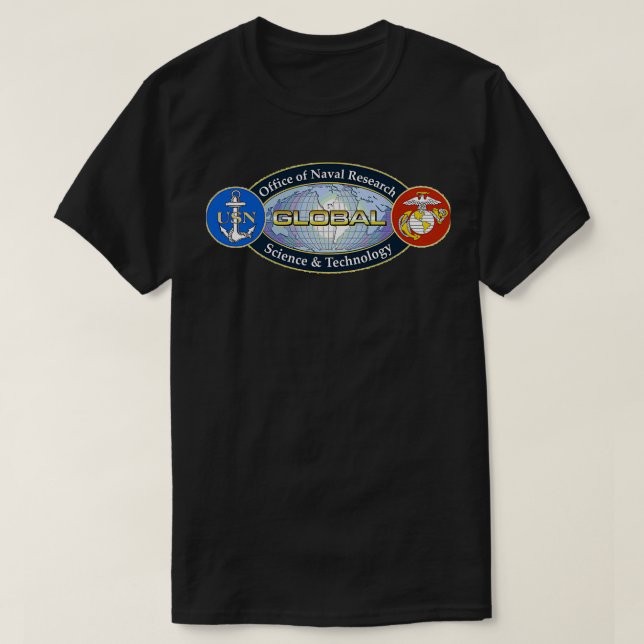 Office of Naval Research Logo T-Shirt (Design Front)