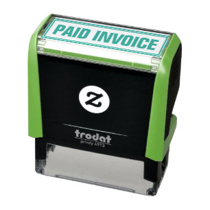 OFFICE PAID INVOICE SELF-INKING STAMP