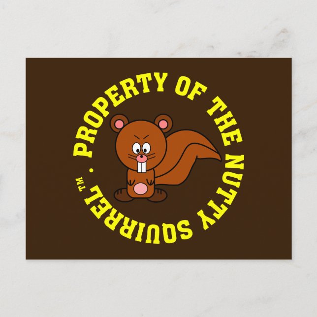 Office Personal Property Identification Label Postcard (Front)