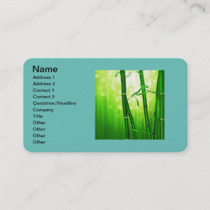 Office Professional Personalise Destiny'S Destiny Business Card