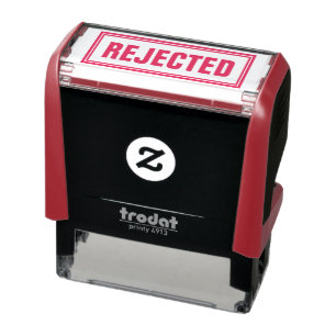 OFFICE REJECTED SELF-INKING STAMP