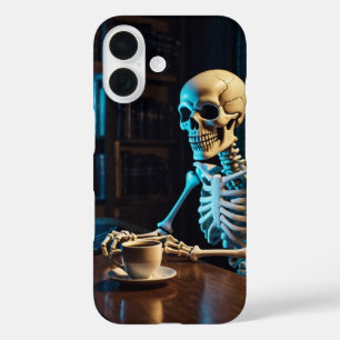 Office Skeleton iPhone 16 Case
