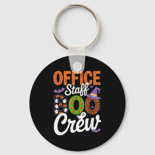 Office Staff Boo Crew Medical School Data Entry  Key Ring
