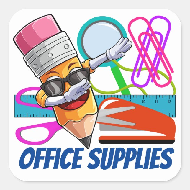 Office Supplies STICKER (Front)
