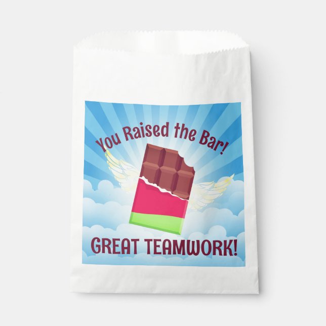 Office treats candy bar employee incentive reward favour bag (Front)