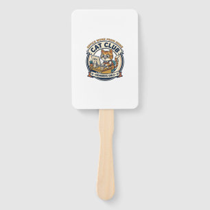 Office Work From Home Cat Cat Lover Gift - Office  Hand Fan
