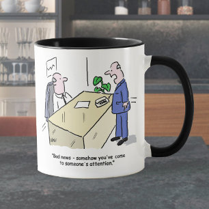 Office Worker Gets Noticed by Someone Mug