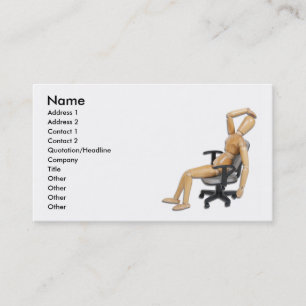 OfficeFrustration, Name, Address 1, Address 2, ... Business Card