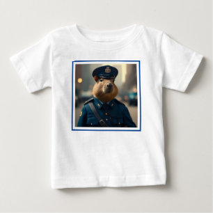 Officer Capybara: Keeping the Peace,  Baby T-Shirt