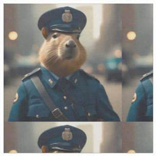 Officer Capybara: Keeping the Peace, Fabric