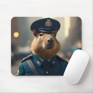 Officer Capybara: Keeping the Peace, Mouse Pad