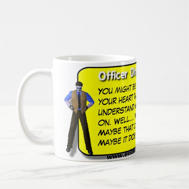 Officer Dingus - Comfort Coffee Mug (Left)