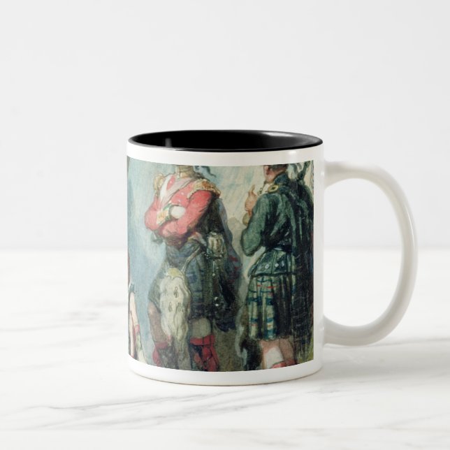 Officers of the 79th Highlanders Two-Tone Coffee Mug (Right)