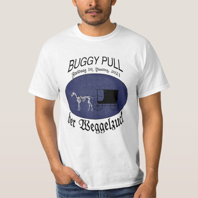 Official 2021 Buggy Pull Poster Design T-Shirt (Front)