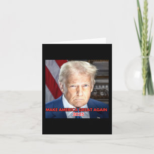 Official 2025 Inaugural Portrait Of President Dona Card