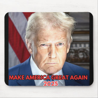 Official 2025 Inaugural Portrait Of President Dona Mouse Pad