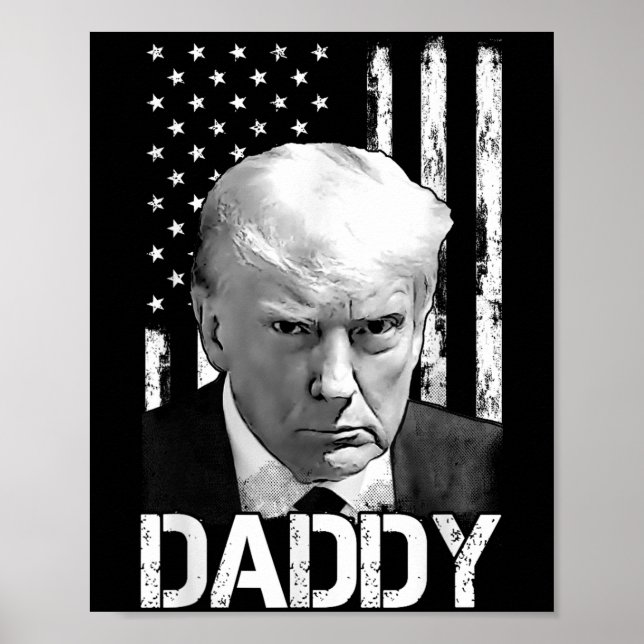 Official 2025 Trump Daddy _2  Poster (Front)