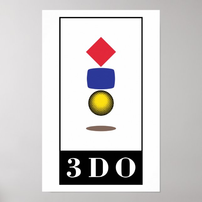 Official 3DO Logo poster (Front)