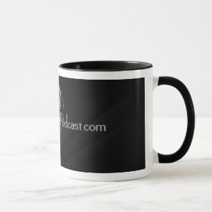 Official 9sensePodcast.com Classic Noir Ringer Mug