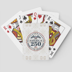 Official America 250th Anniversary Commemorative Playing Cards