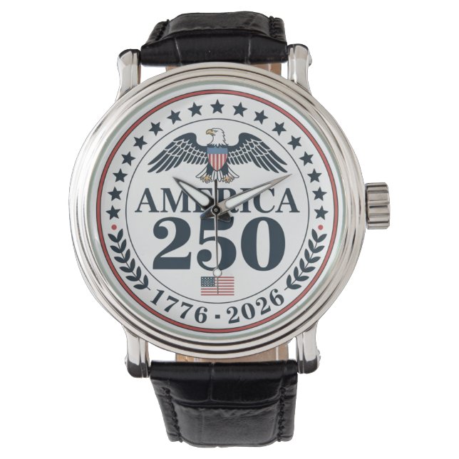 Official America 250th Anniversary Commemorative Watch (Front)