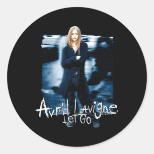 Official Avril Lavigne Let Go Classic Round Sticker