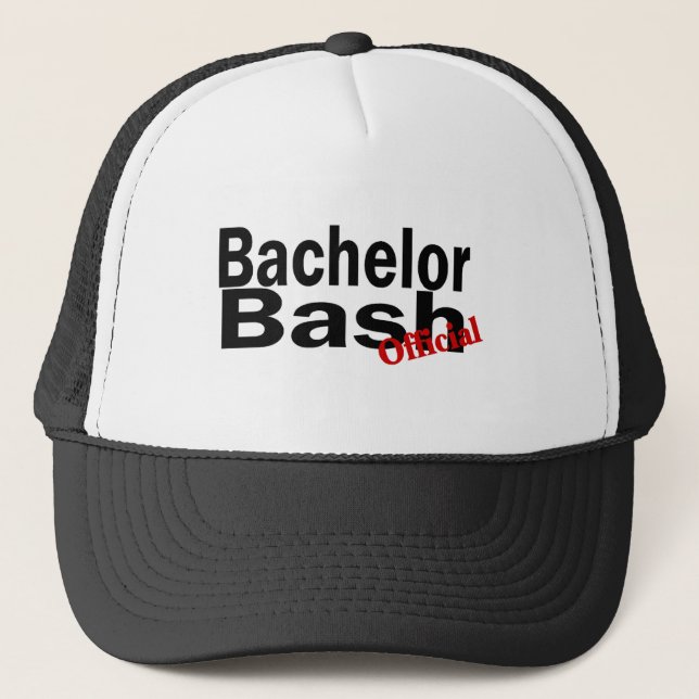 Official Bachelor Bash Trucker Hat (Front)
