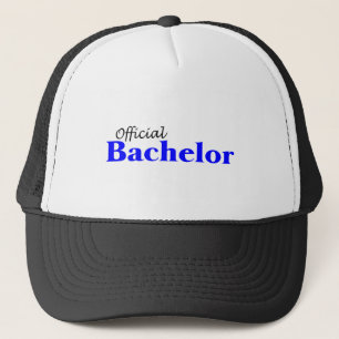 Official Bachelor (Blu) Trucker Hat