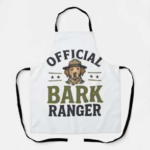 Official Bark Ranger Dog Vintage Graphic_1 Apron