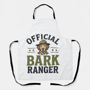 Official Bark Ranger Dog Vintage Graphic_1 Apron
