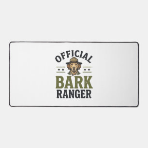 Official Bark Ranger Dog Vintage Graphic_1 Desk Mat