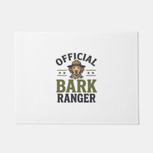 Official Bark Ranger Dog Vintage Graphic_1 Doormat
