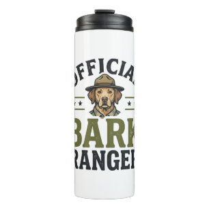Official Bark Ranger Dog Vintage Graphic_1 Thermal Tumbler