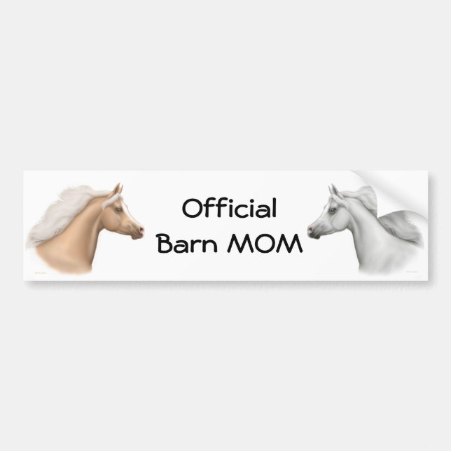 Official Barn Mum Bumper Sticker (Front)