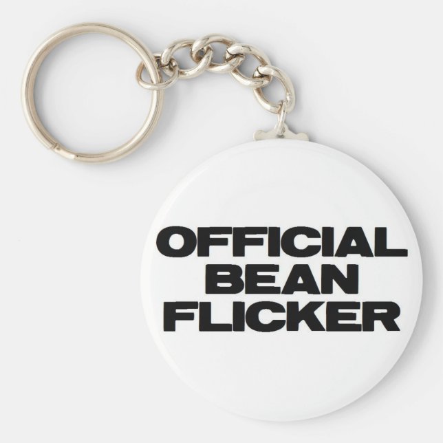 Official Bean Flicker Key Ring (Front)