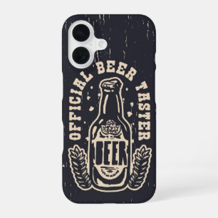 Official Beer Taster – Vintage Oktoberfest Beer iPhone 16 Case