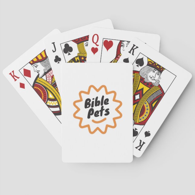 Official Bible Pets Playing Cards (Back)