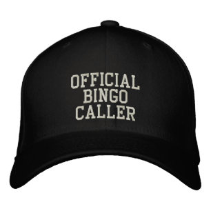 Official BINGO Caller Embroidered Hat