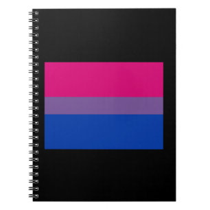 OFFICIAL BISEXUAL PRIDE FLAG NOTEBOOK