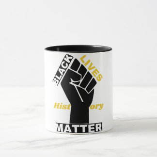 Official Black Lives Matter USA Flag collection 3  Mug