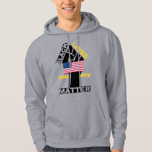 Official Black Lives Matter USA Flag collection 5 Hoodie